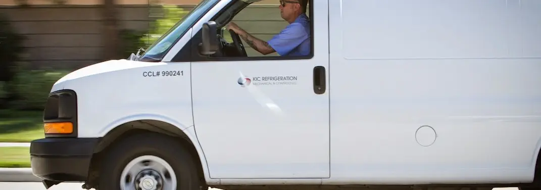 KIC Refrigeration service vehicle serving Primera area